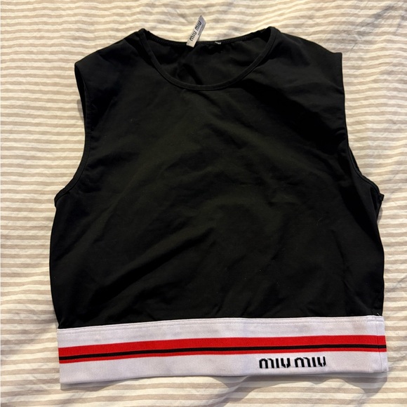 Miu Miu Tops - Miu Miu Crop Top